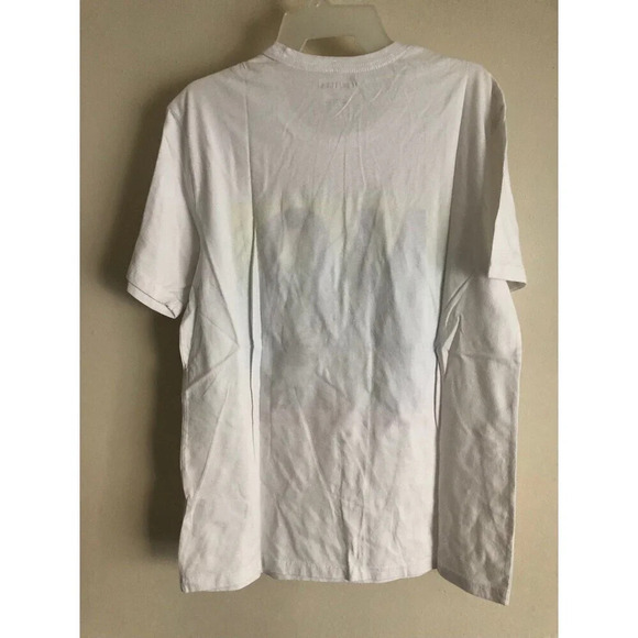 NWT True Religion Men’s White Graphic Crew Neck T-Shirt Size M - Picture 2 of 5